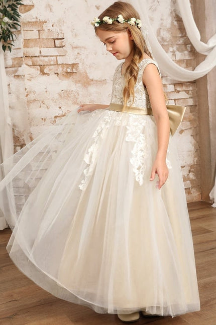 Robe De Cérémonie Femme Champagne - gallery 9