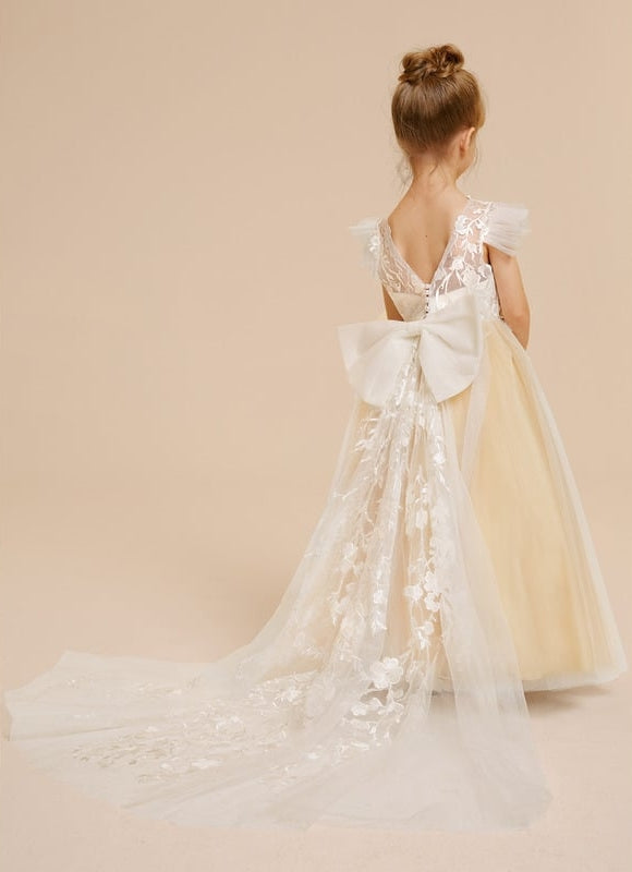 Robe De Ceremonie Couleur Champagne