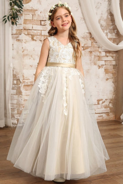 Robe De Cérémonie Femme Champagne - gallery 7