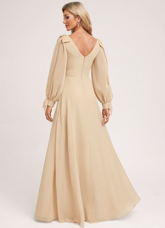 Robe Couleur Champagne - gallery 1