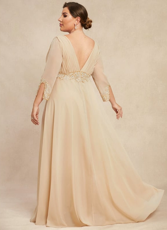 Robe De Mariée Bohème Champagne - gallery 7