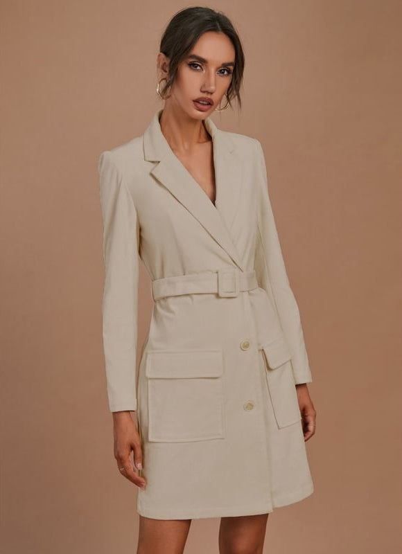 Robe Beige Champagne - gallery 3