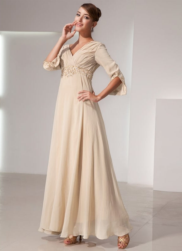 Robe De Mariée Bohème Champagne - gallery 1