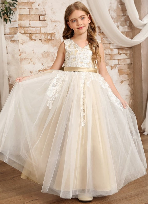 Robe De Cérémonie Femme Champagne - gallery 8