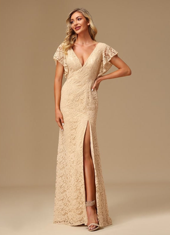 Robe Champagne Femme