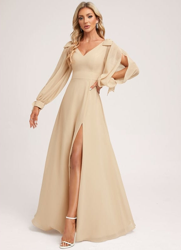 Robe Couleur Champagne - gallery 2