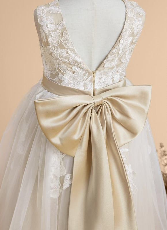 Robe De Cérémonie Femme Champagne - gallery 6