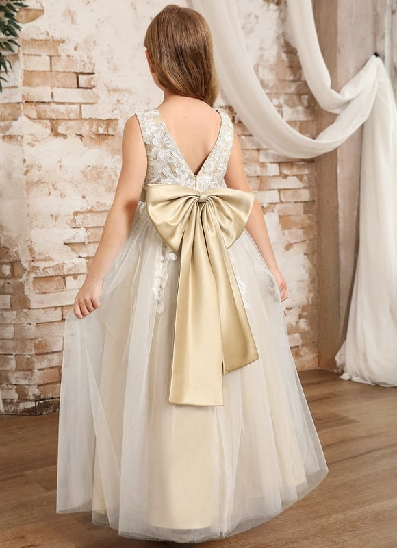 Robe De Cérémonie Femme Champagne - gallery 2