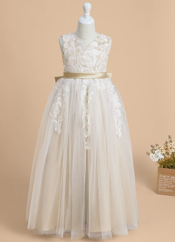 Robe De Cérémonie Femme Champagne - gallery 1