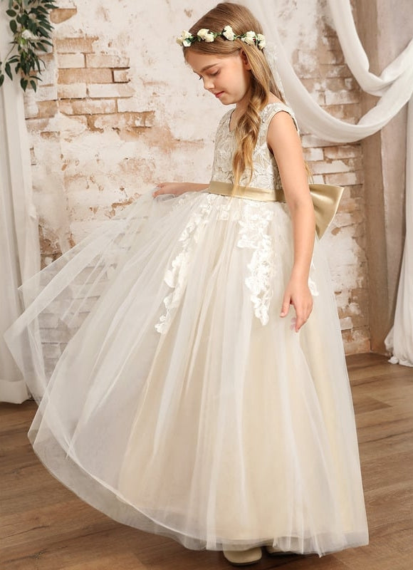 Robe De Cérémonie Femme Champagne - gallery 9