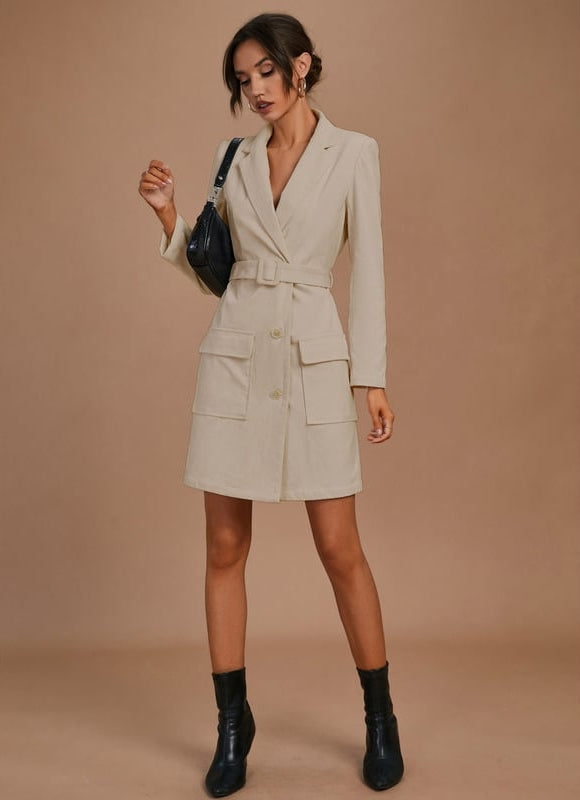 Robe Beige Champagne