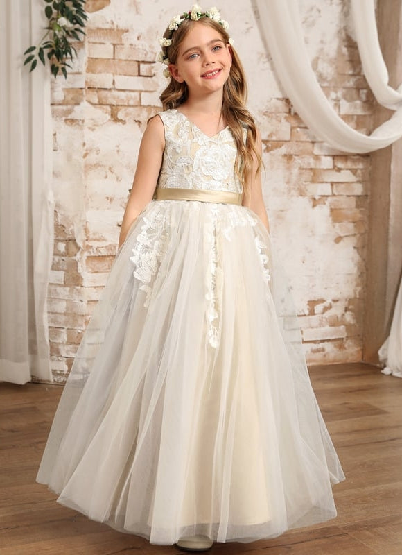 Robe De Cérémonie Femme Champagne - gallery 7