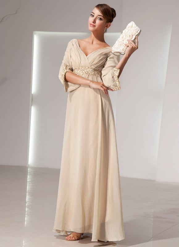 Robe De Mariée Bohème Champagne - gallery 4