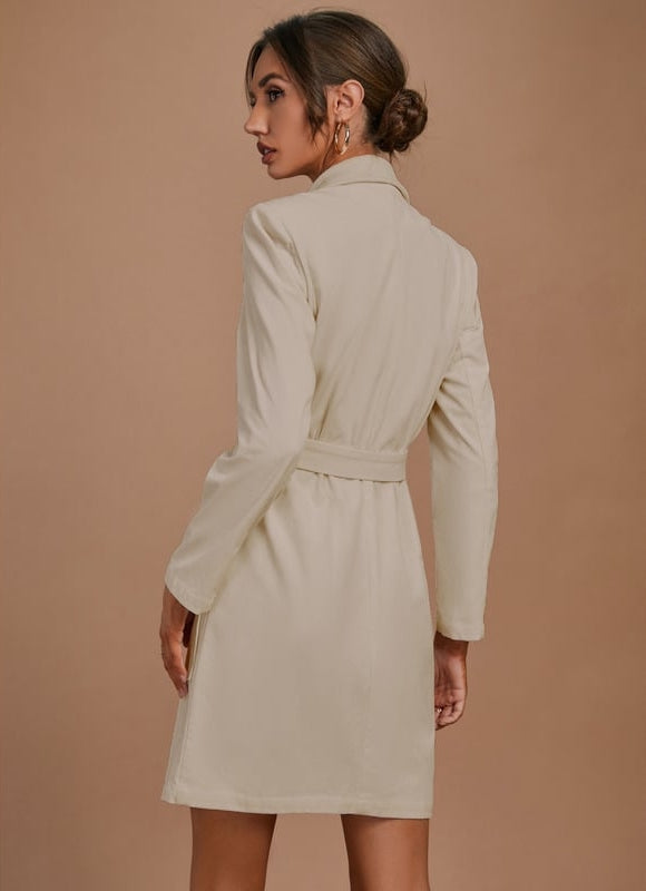 Robe Beige Champagne - gallery 1