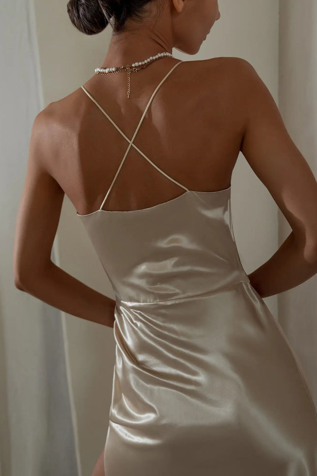 Robe Champagne Dos Nu - gallery 4