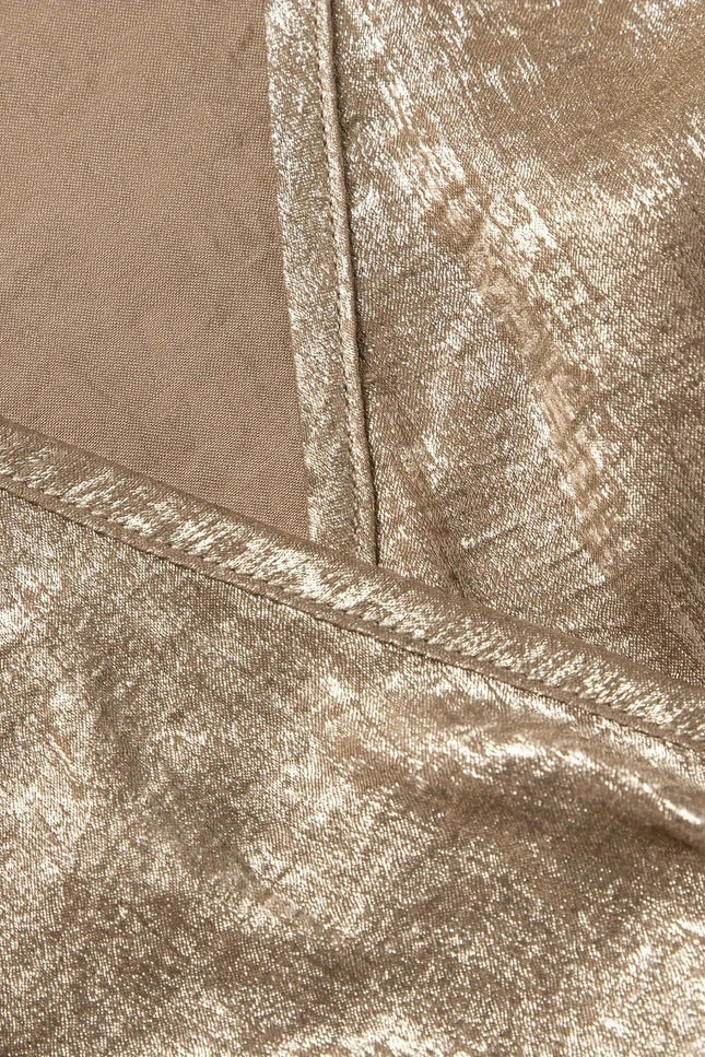 Robe Femme Champagne Satin - gallery 5