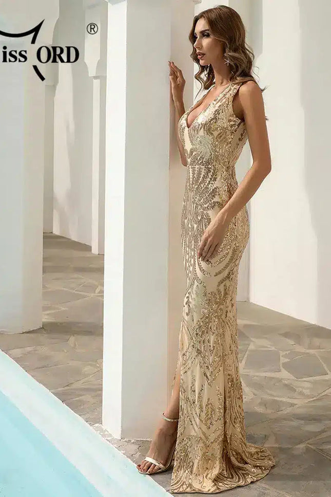 Robe Éclat Champagne - gallery 2