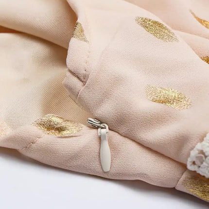 Robe Bohème Chic Champagne