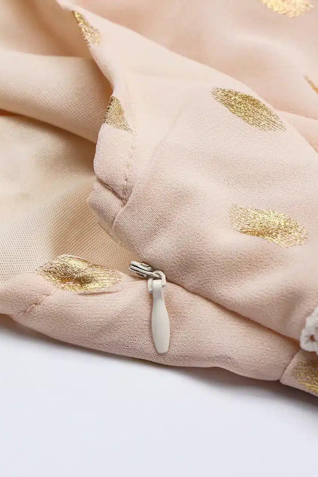 Robe Bohème Chic Champagne