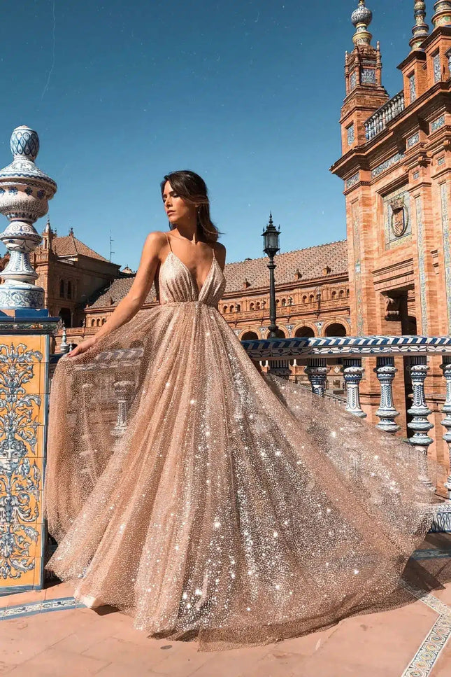 Robe Étoile Scintillante