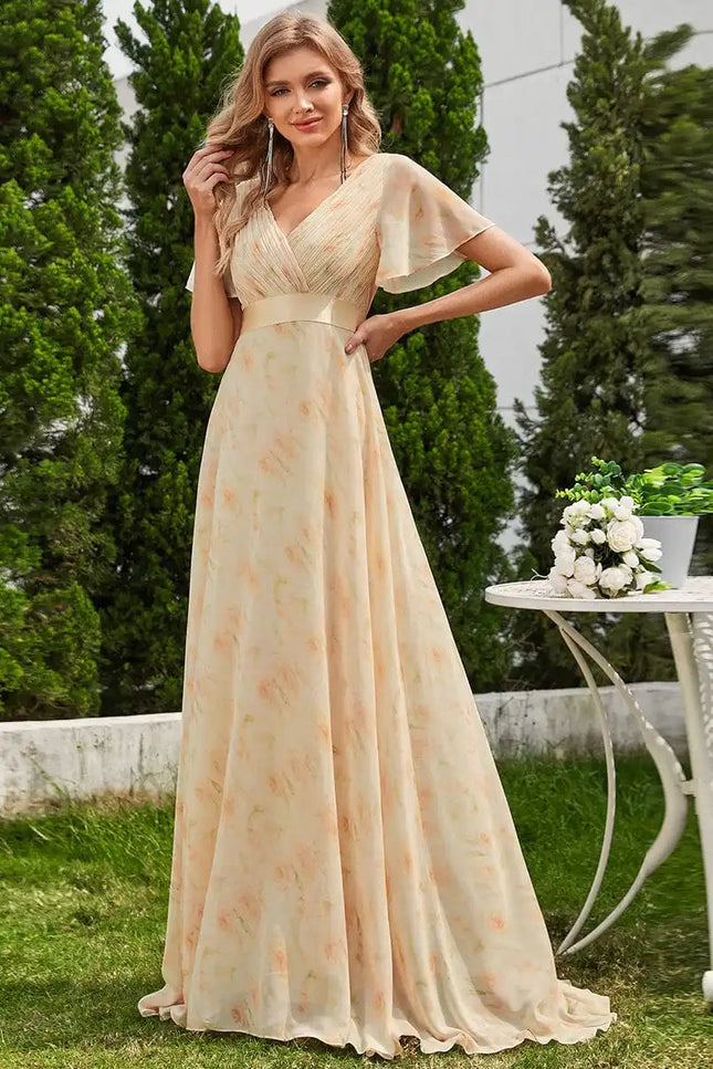 Robe Bohème Chic À Fleurs