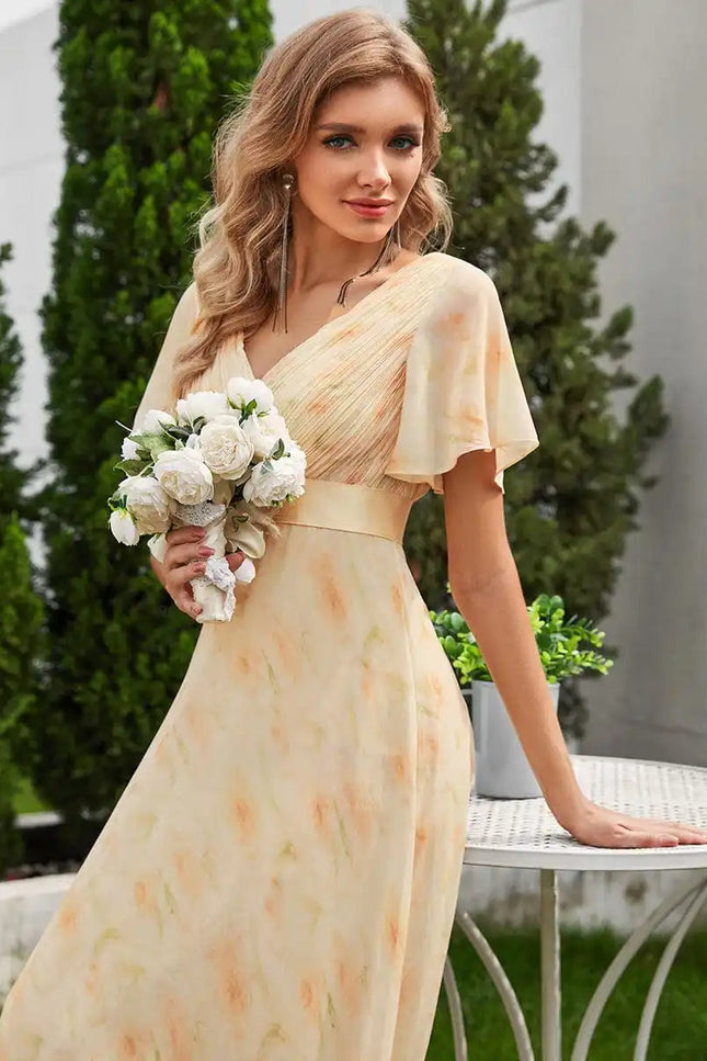 Robe Bohème Chic À Fleurs - gallery 3